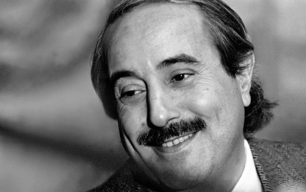 Il giudice Giovanni Falcone durante il primo convegno nazionale ''Movimento per la Giustizia '' a Roma il 4 novembre 1988. ANSA / M11581